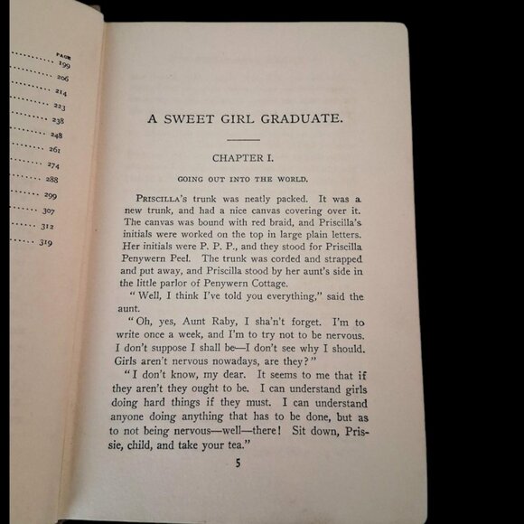 1910 RARE A Sweet Girl Graduates by L.T. Meade - Picture 9 of 12